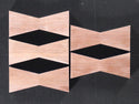 Bowtie--3X-Large Bowtie Inlays (11123XL Series)