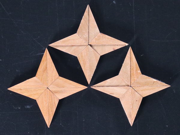 Star--1/8" 4 Point Segmented Star Inlays