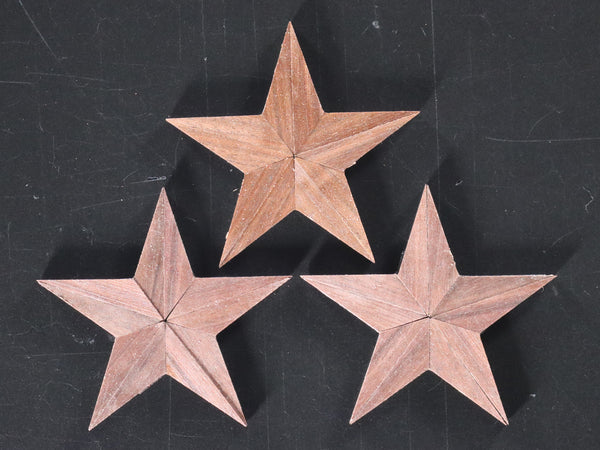 Star--1/8" 5 Point Segmented Star Inlays