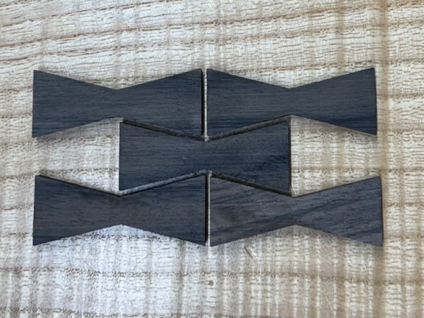 Limited Edition--1/4" Blu Walnut Inlays