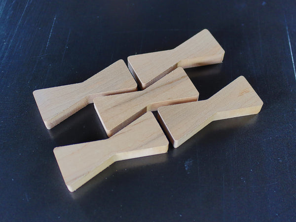 CHISEL FREE Bowtie--Chisel Free Large Bowtie Inlays (1112L Series)