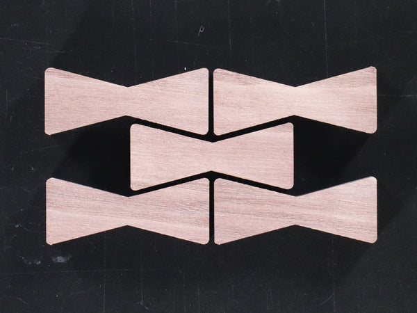 CHISEL FREE Bowtie--Chisel Free Large Bowtie Inlays (1112L Series)