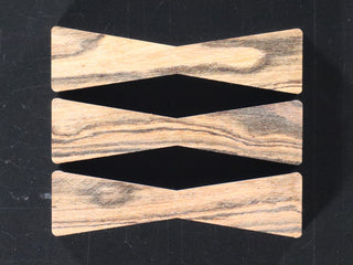 CHISEL FREE Slimline--Chisel Free Large Slimline Exotics and Additional Wood Inlays (0805L Series)