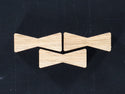 CHISEL FREE Bowtie--Chisel Free Medium Bowtie Exotics and Additional Wood Inlays (1112M Series)