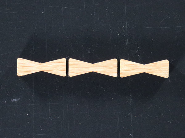 CHISEL FREE Bowtie--Chisel Free Small Bowtie Exotics and Additional Wood Inlays (1112S Series)