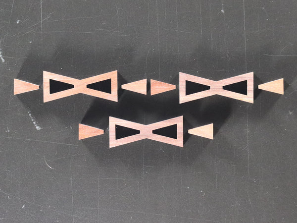 Bowtie--Large Bowtie Inset Two-Tone Inlays (1112L Series)