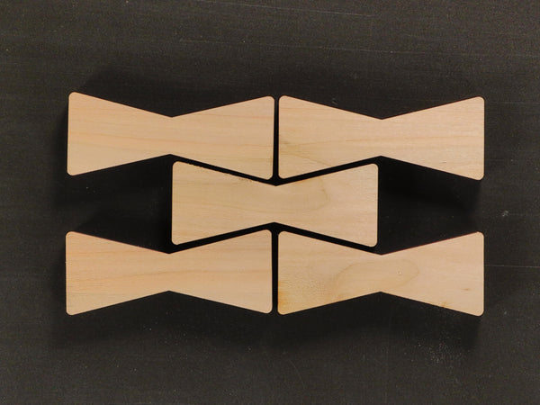 CHISEL FREE Bowtie--Chisel Free 1X-Large Bowtie Inlays (11121XL Series)