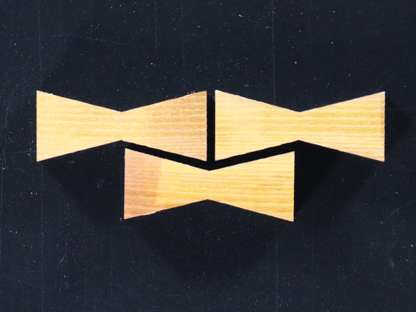 Bowtie--Medium Bowtie Exotics and Additional Wood Inlays (1112M Series)