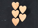 Heart Inlays--Small Solid Heart Inlays