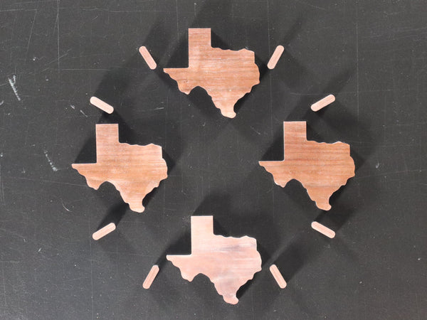 Clock--Texas Inlays