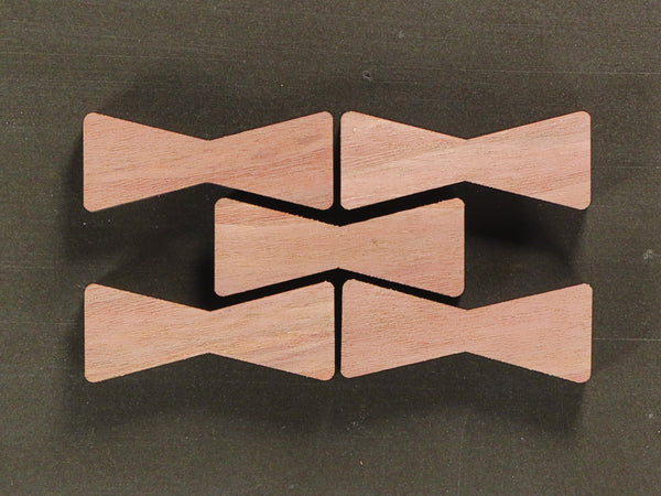 CHISEL FREE Bowtie--Chisel Free Medium Bowtie Inlays (1112M Series)